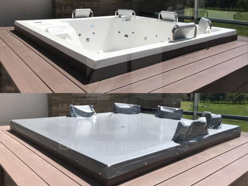 13 Cubiertas Flexibles para Jacuzzi